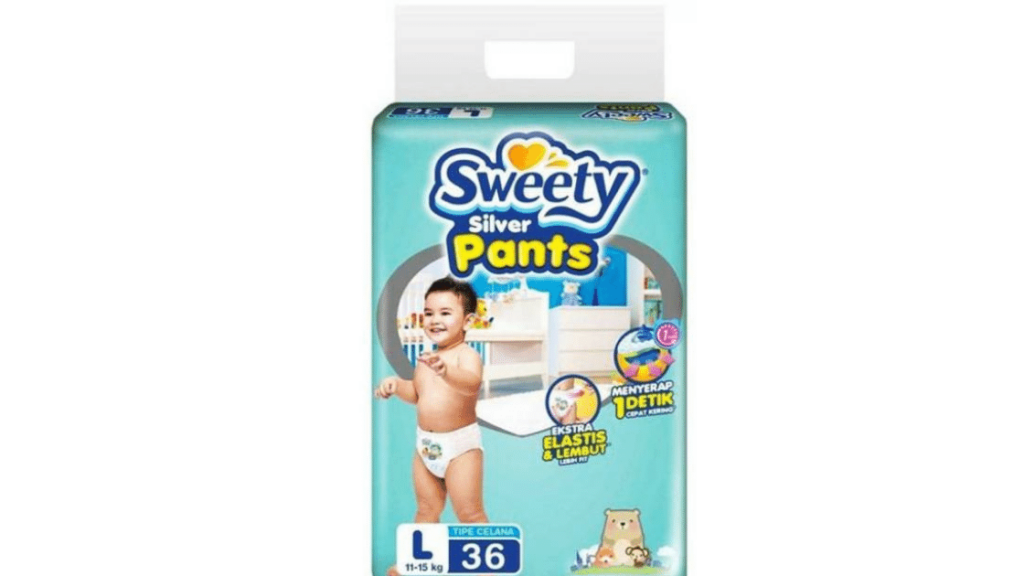 Review: Sweety Silver Pants, Popok untuk Si Kecil yang Aktif
